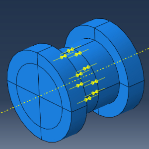 Abaqus中多孔栓接结构在多接触条件下的螺栓预紧力施加实例的图12